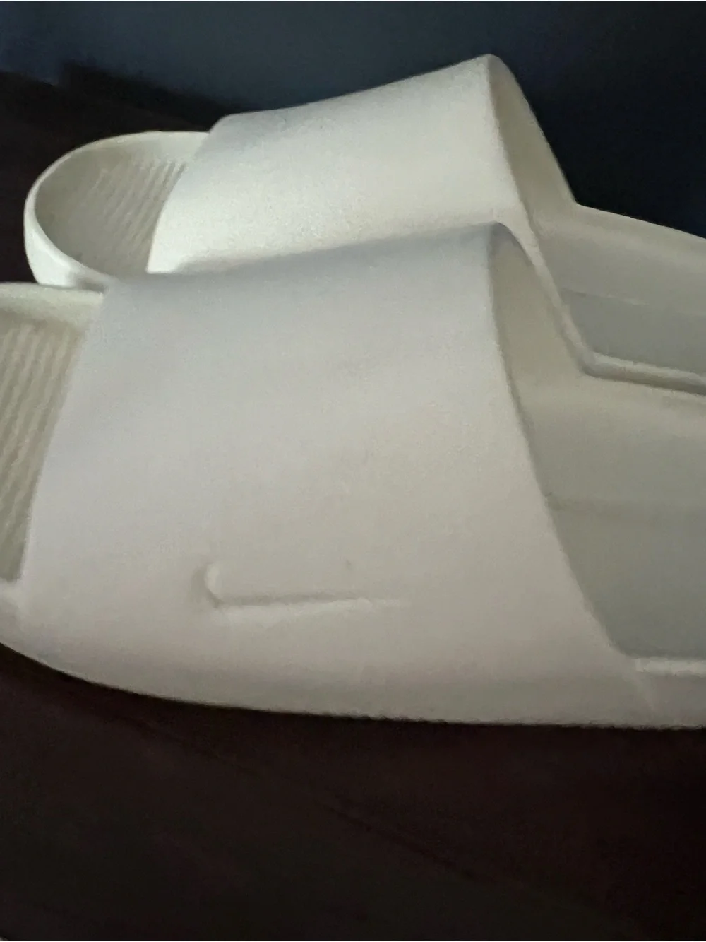 Women’s Nike White Calm Slide Sandles- size 10